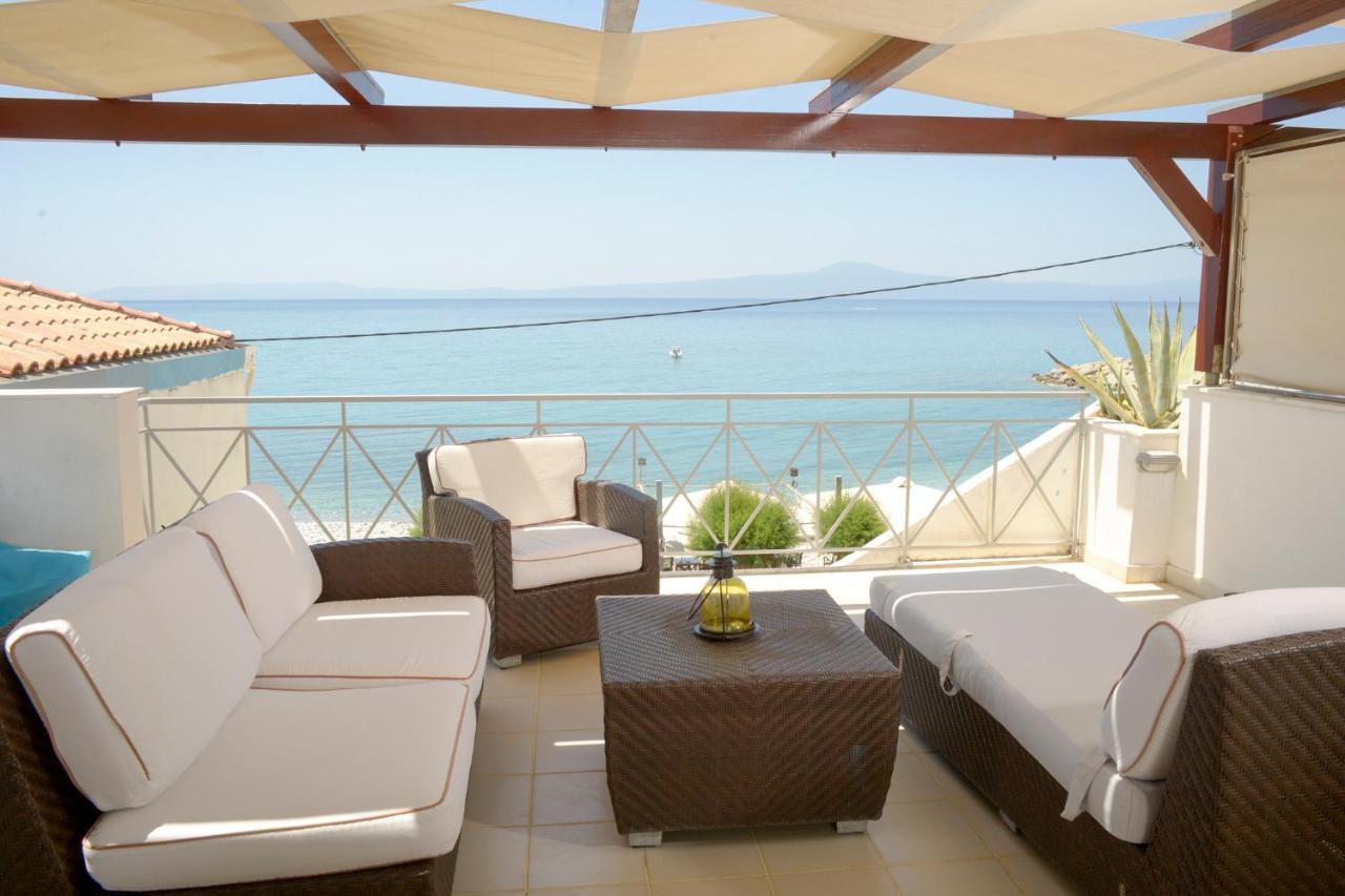 Apartamento Agali 2 Superior Mezonet Front Of The Sea Akrogiali Exterior foto